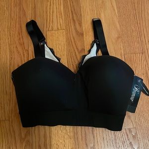 Black wireless bra 36DD